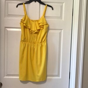 Yellow summer dress